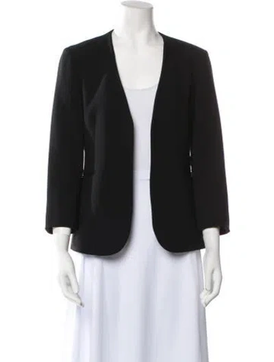 Pre-owned Theory Evening Jacket In Black