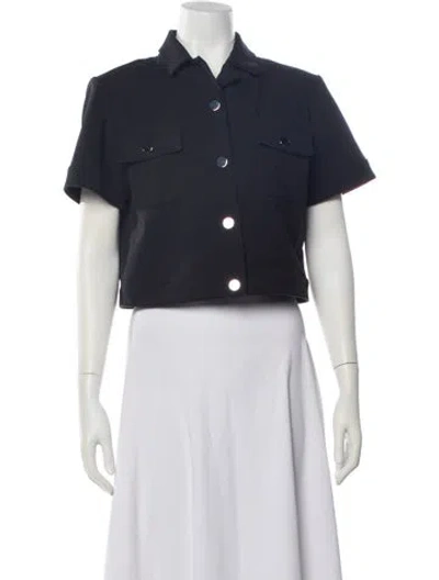Pre-owned Theory Evening Jacket In Black
