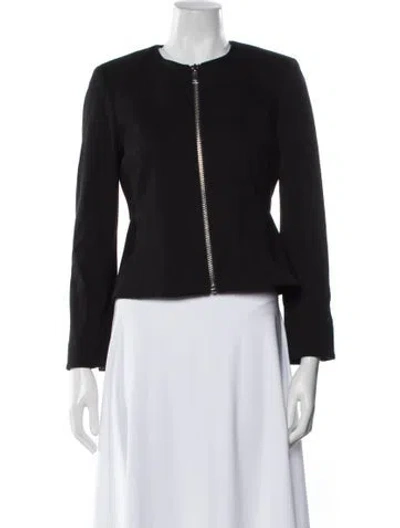 Pre-owned Theory Evening Jacket In Black