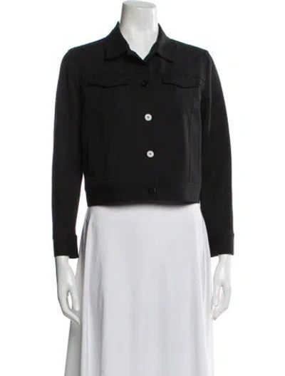 Pre-owned Theory Evening Jacket In Black