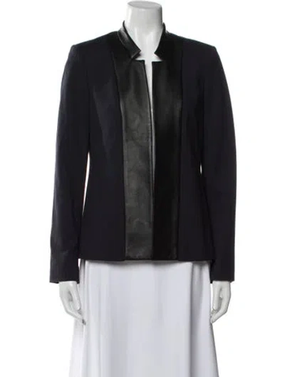 Pre-owned Theory Evening Jacket In Blue