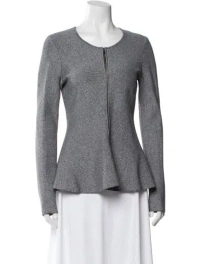 Pre-owned Theory Evening Jacket In Gray