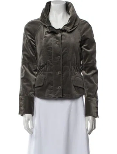 Pre-owned Theory Evening Jacket In Gray