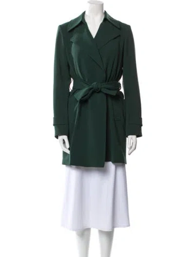 Pre-owned Theory Evening Jacket In Green