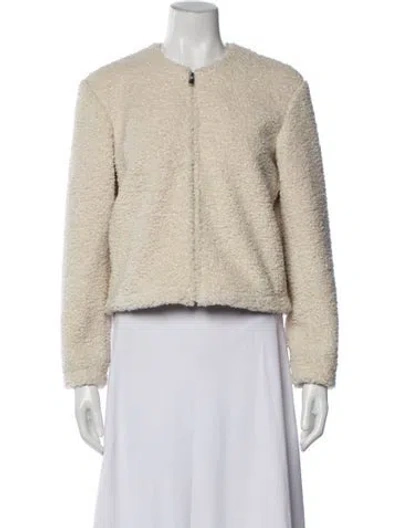 Pre-owned Theory Evening Jacket In Neutral