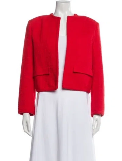 Pre-owned Theory Evening Jacket In Red
