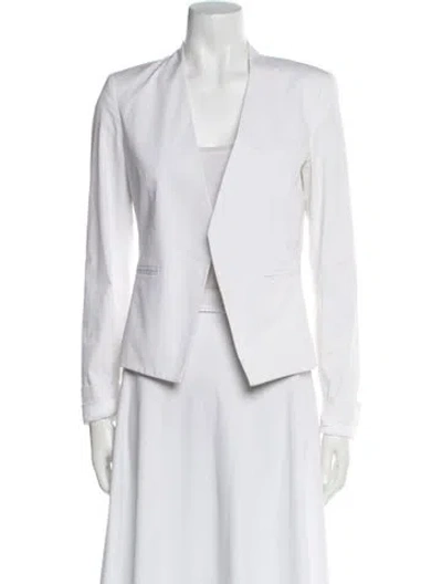 Pre-owned Theory Evening Jacket In White