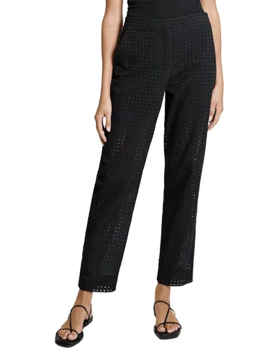 Theory Eyelet Pant In Black