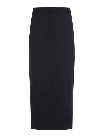 THEORY MIDI SKIRT