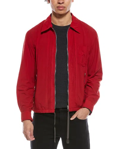 Theory Feather Shirt In Red