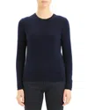 Theory Featherweight Cashmere Sweater In Blue