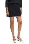 Theory Tweed Top J Black Multi In Black