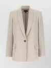 Theory Single Breasted Tailored Blazer