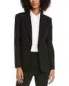 Theory Fitted Wool-blend Blazer In Multi