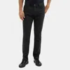 Theory Five-pocket Pant In Cotton Twill Mélange In Dark Olive Multi