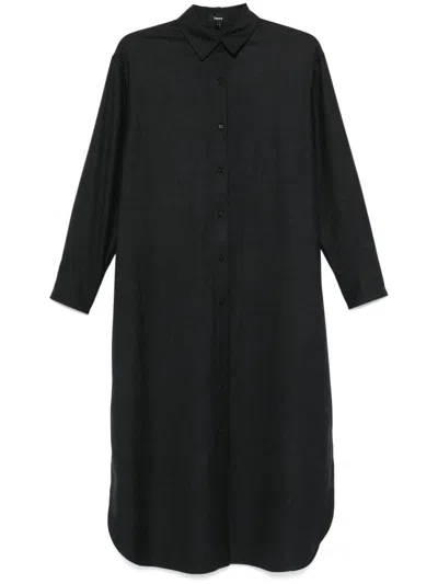 THEORY FLANNEL SHIRT DRESS