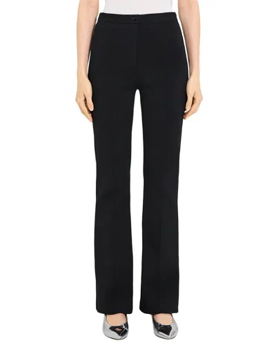 Theory Flare Pant In 001 Black