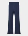 Theory Flare Side-slit Leggings