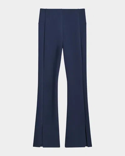 Theory Flare Side-slit Leggings