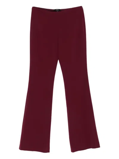 THEORY FLARED TROUSERS