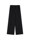 Theory Flared Trousers In Black