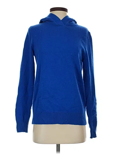 Pre-owned Theory Fleece Jacket In Blue