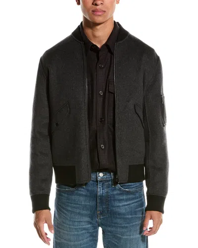 THEORY THEORY FLIGHT WOOL & CASHMERE-BLEND BOMBER JACKET