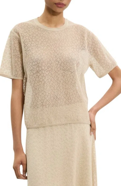 Theory Floral Lace T-shirt