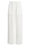 Theory Flowy Pull On Pants In White