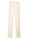 Theory Admiral Straight Trousers In White