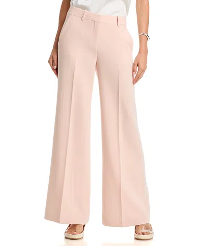 Theory Fluid Flare Pants In Pink