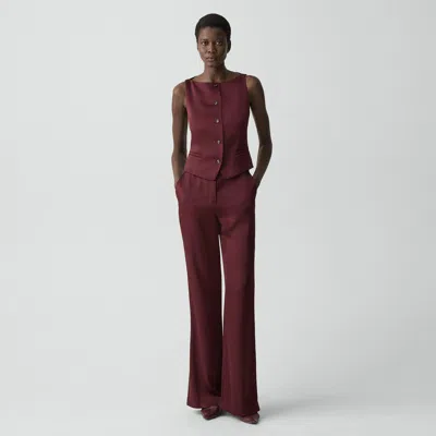THEORY FLUID PANT IN SATIN