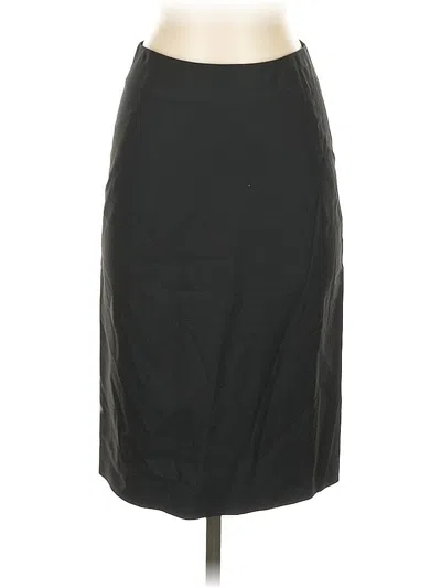 Pre-owned Theory Formal Skirt In Black