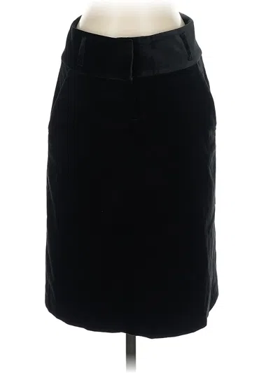 Pre-owned Theory Formal Skirt In Black