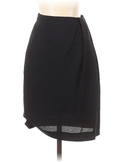 Pre-owned Theory Formal Skirt In Black