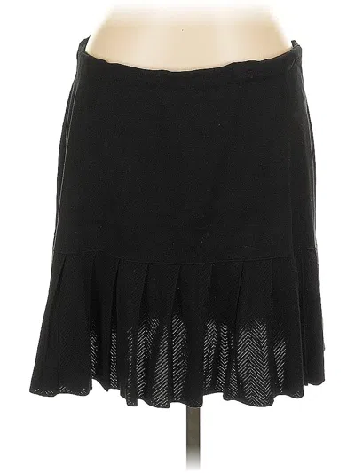 Pre-owned Theory Formal Skirt In Black