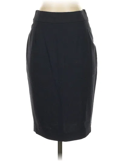 Pre-owned Theory Formal Skirt In Black