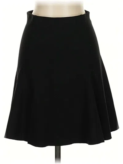 Pre-owned Theory Formal Skirt In Black