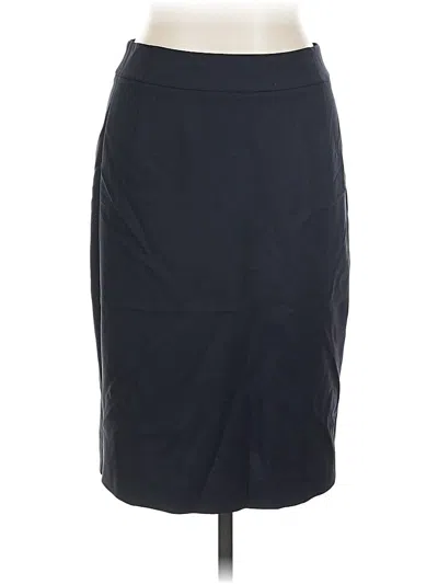 Pre-owned Theory Formal Skirt In Black