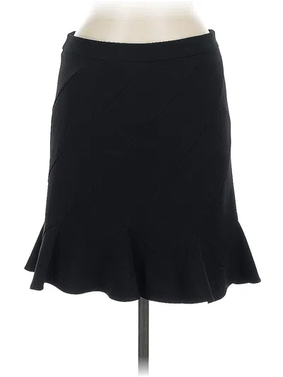 Pre-owned Theory Formal Skirt In Black