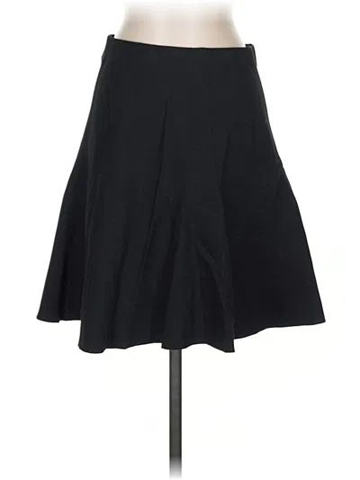 Pre-owned Theory Formal Skirt In Black