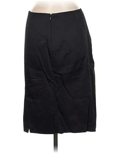 Pre-owned Theory Formal Skirt In Black