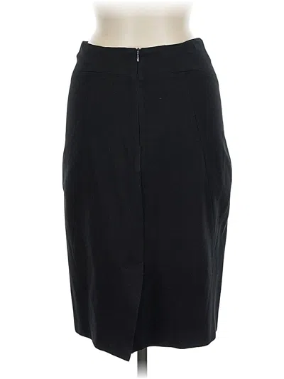 Pre-owned Theory Formal Skirt In Black