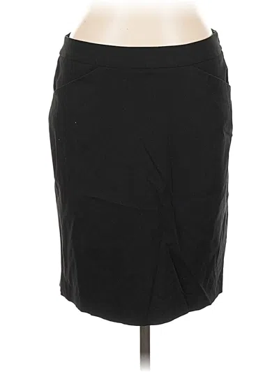 Pre-owned Theory Formal Skirt In Black