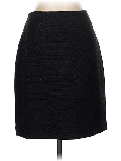 Pre-owned Theory Formal Skirt In Black