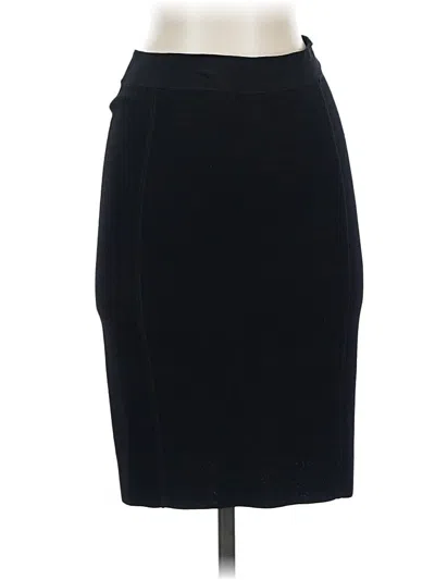 Pre-owned Theory Formal Skirt In Black