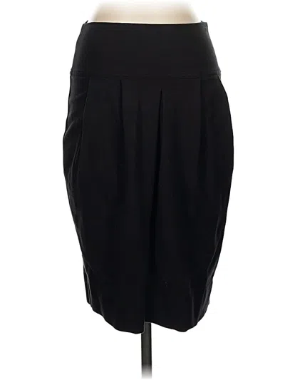 Pre-owned Theory Formal Skirt In Black
