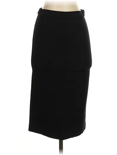 Pre-owned Theory Formal Skirt In Black