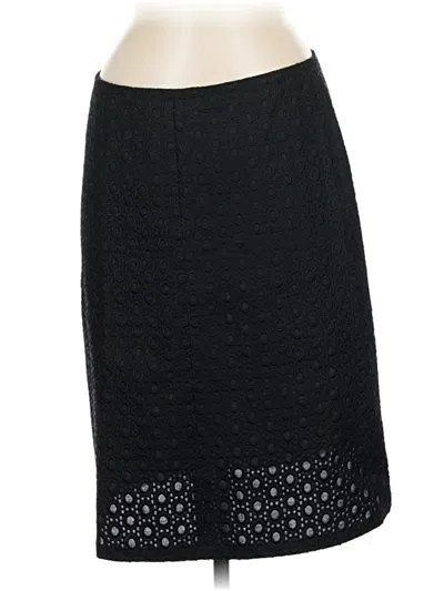 Pre-owned Theory Formal Skirt In Black
