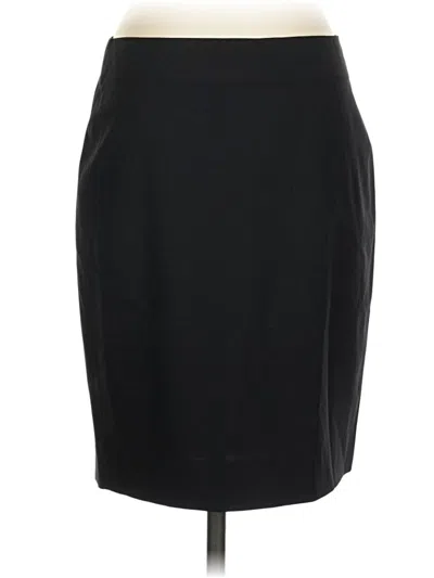 Pre-owned Theory Formal Skirt In Black